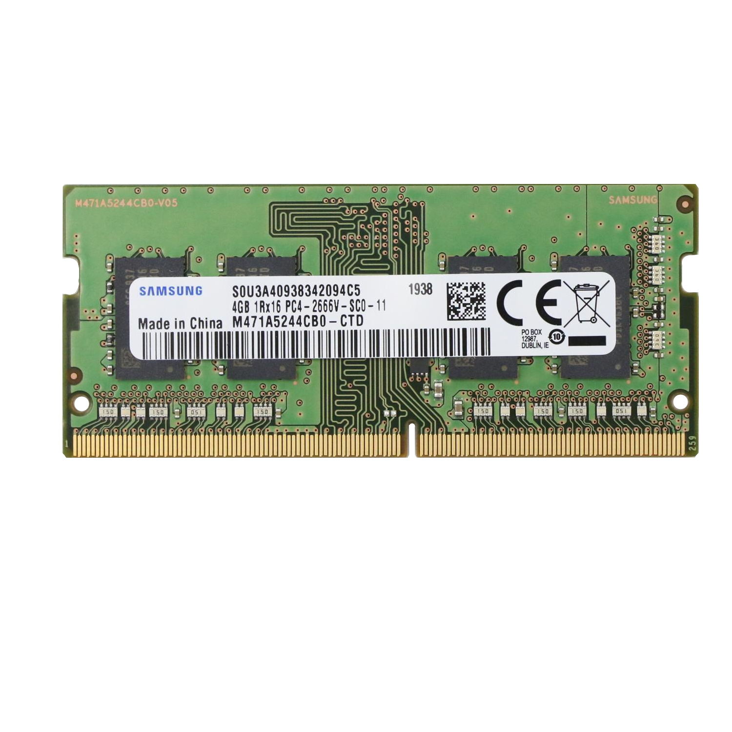 Lenovo 01AG836 RAM-minnen 4 GB 1 x 4 GB DDR4 2666 MHz