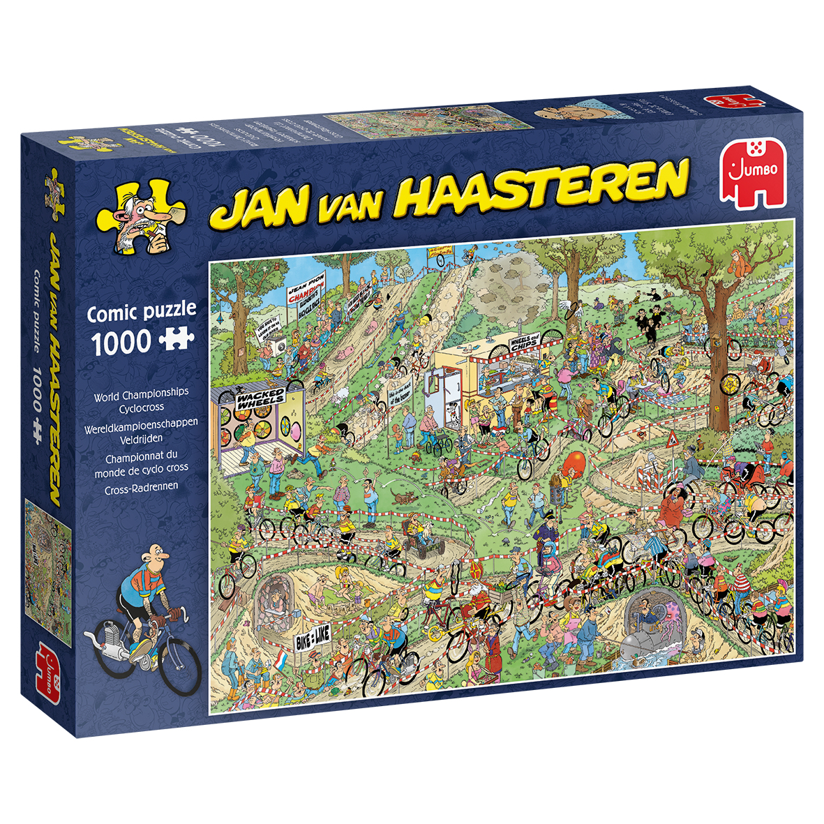 Jan van Haasteren World Championships Cyclocross 1000 pcs Puzzle 1000 pz Cartoni