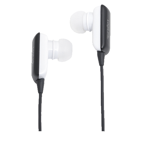 LogiLink BT0028 headphones/headset Wireless In-ear Bluetooth Black, White