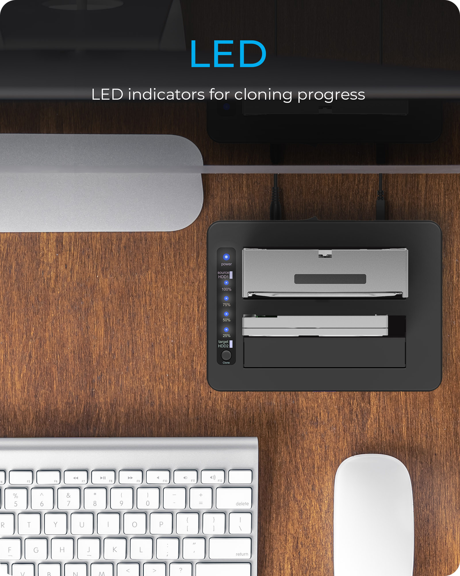 ICY BOX IB-1233CL-CR USB 3.2 Gen 1 (3.1 Gen 1) Type-A Black – image 4
