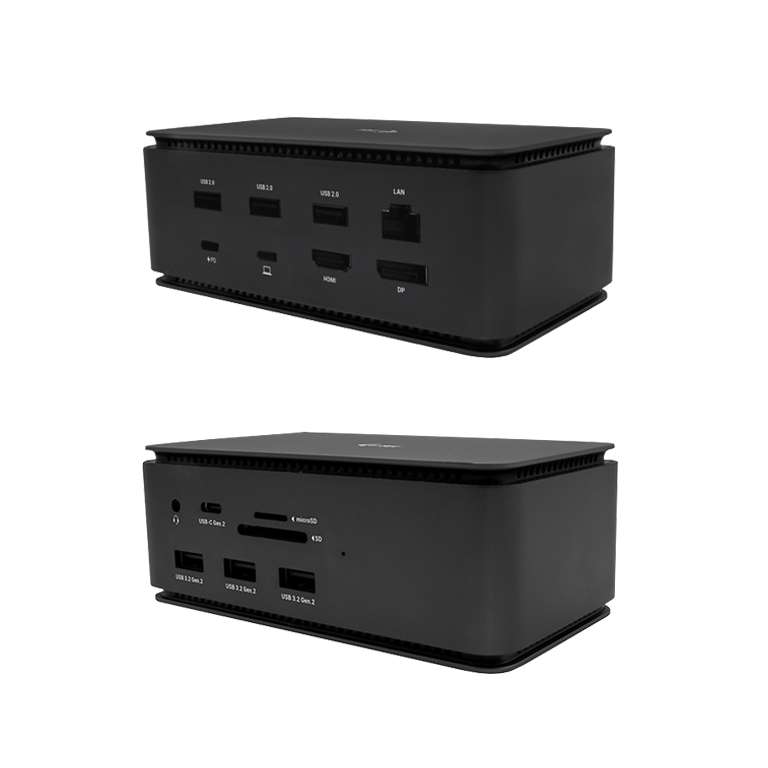 i-tec Metal USB4 Docking station Dual 4K HDMI DP + Power Delivery – image 1
