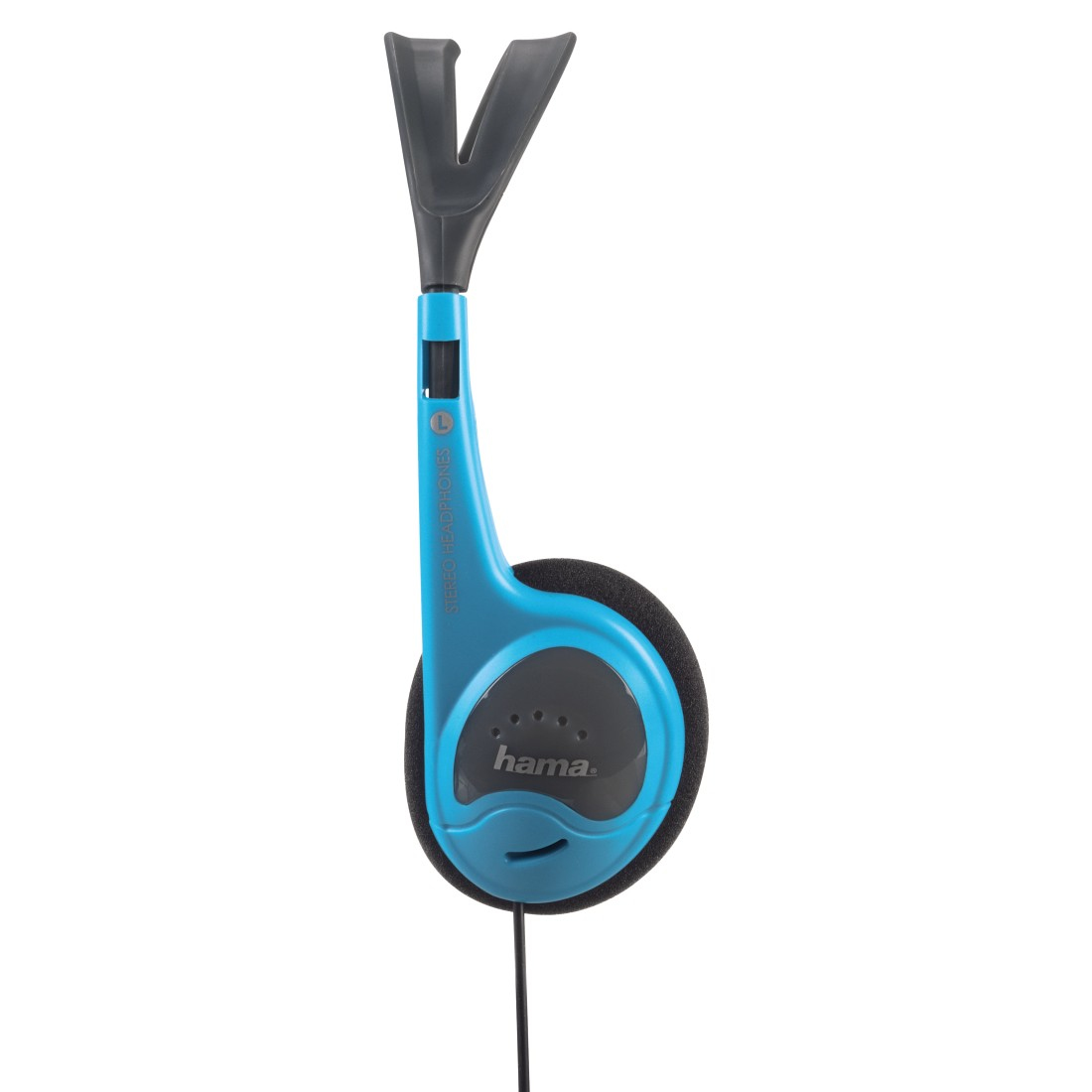 Hama HK5103 Headphones Wired Head-band Black, Blue – image 3