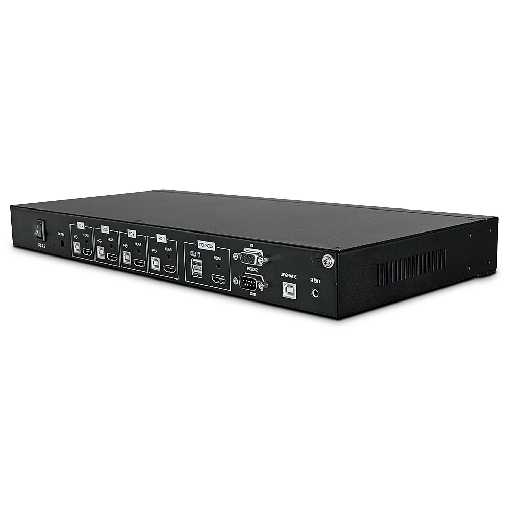 Lindy 4 Port HDMI 4K Quad View KVM Switch – image 2