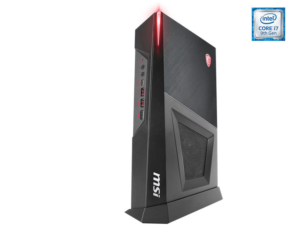 MSI Trident 9SC-478US Intel® Core™ i7 i7-9700F 16 GB DDR4-SDRAM 1 TB SSD NVIDIA GeForce RTX 2060 SUPER Windows 10 Home Desktop PC Black image 1