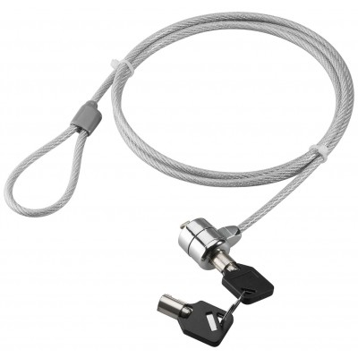 Techly 106060 kaablilukk Hõbe 1,4 m