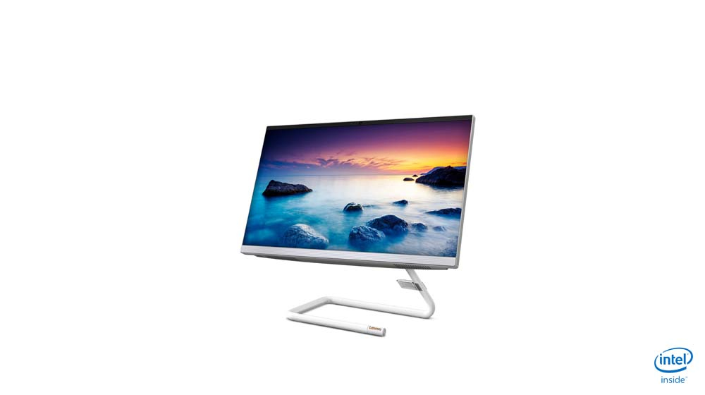 Lenovo IdeaCentre A340 Intel® Core™ i3 i3-10110U 54.6 cm (21.5″) 1920 x 1080 pixels All-in-One PC 4 GB DDR4-SDRAM 1 TB HDD Wi-Fi 5 (802.11ac) White image 3
