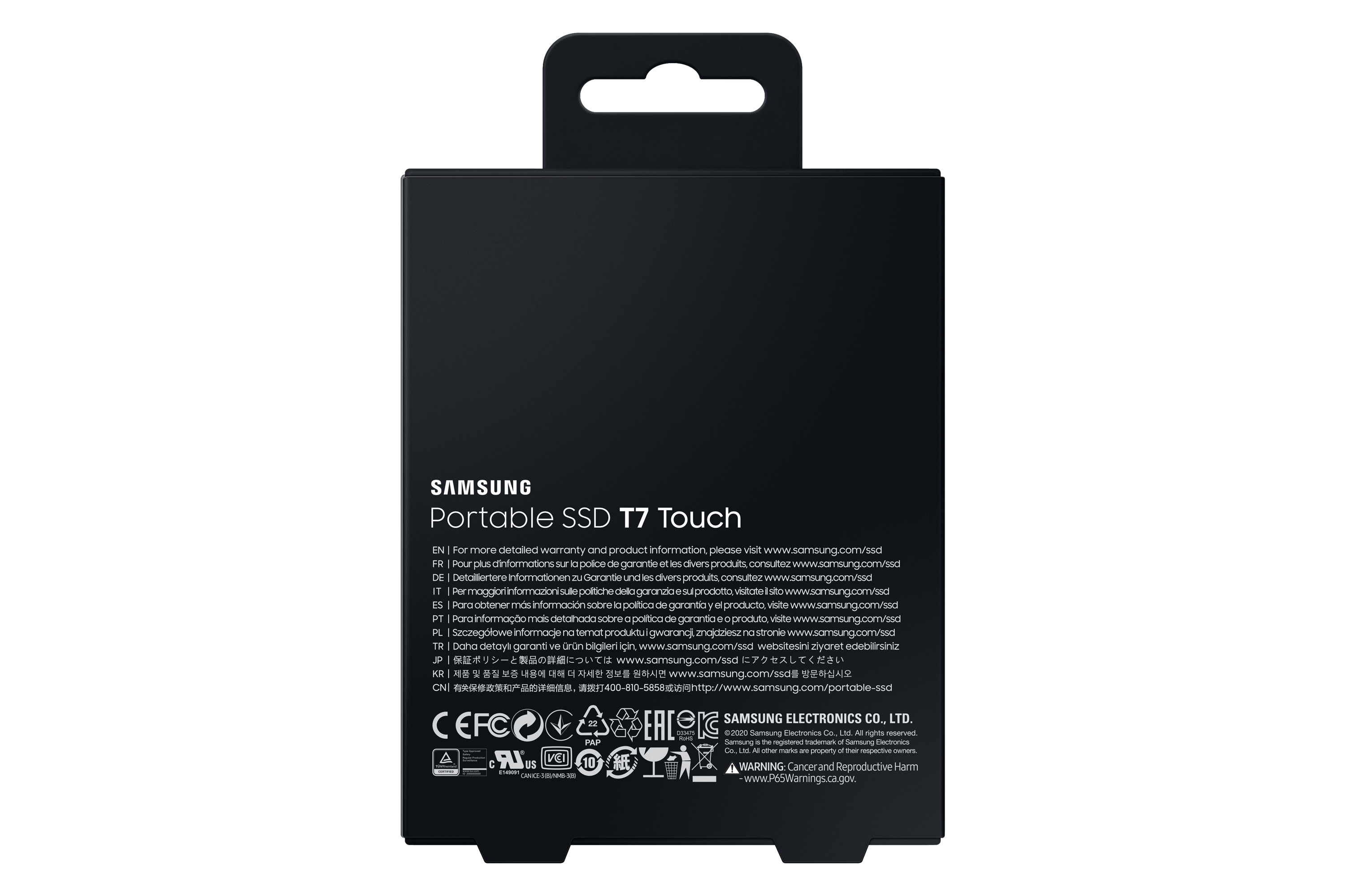 Samsung Portable SSD T7 Touch 1TB – Silver image 9