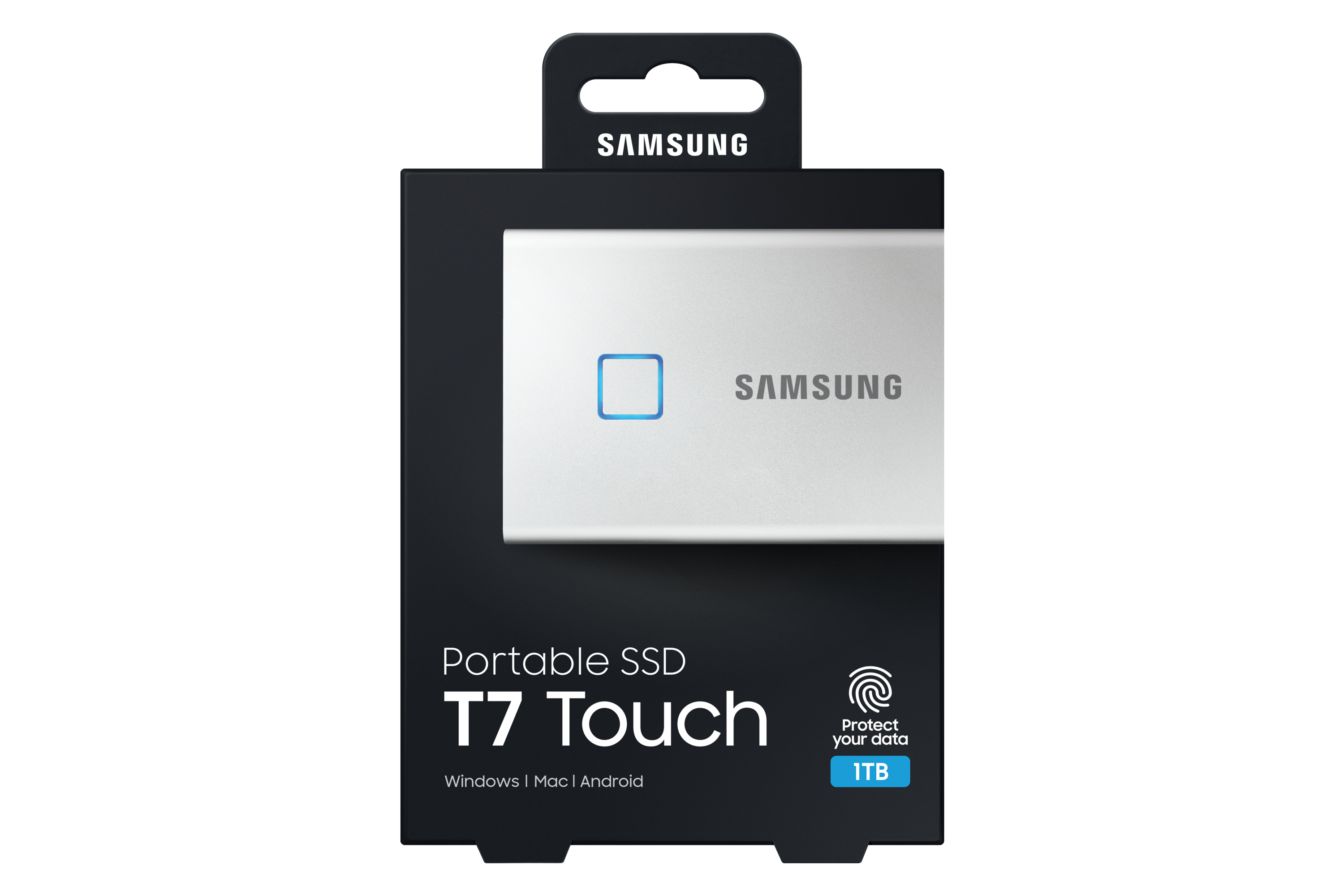 Samsung Portable SSD T7 Touch 1TB – Silver image 8