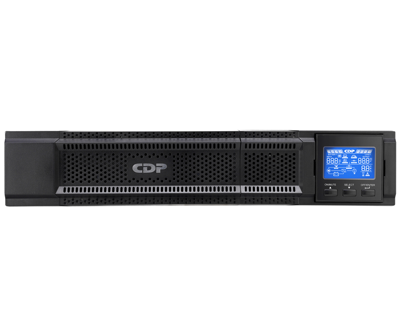 UPS CDP - 2000VA/1800W - 8 Contactos - Doble conversión - LCD - UPO11-2RT