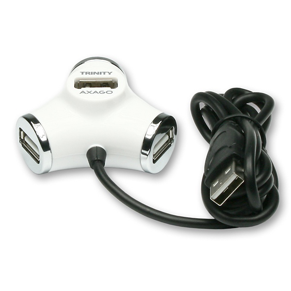 Axagon HUE-X3 interface hub 480 Mbit/s White – image 3