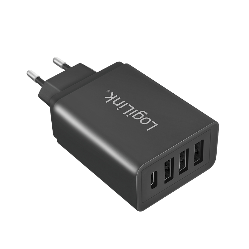 LogiLink PA0221 mobile device charger Universal Black AC Fast charging Indoor – image 2