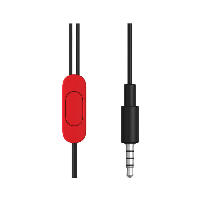 Motorola 712716000601 headphones/headset Wired In-ear Red – image 2