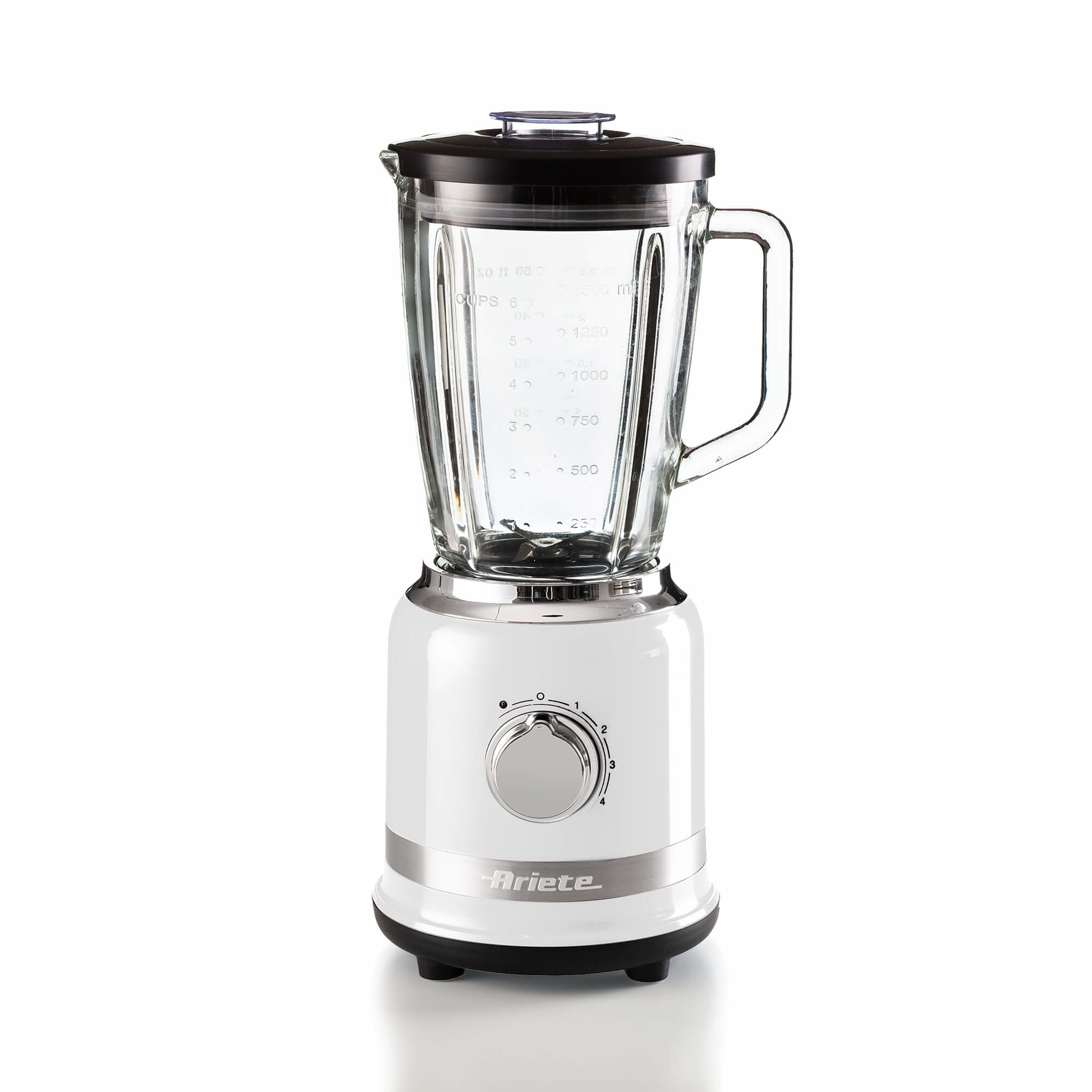 Ariete Modern White Blender with glass cup – image 2