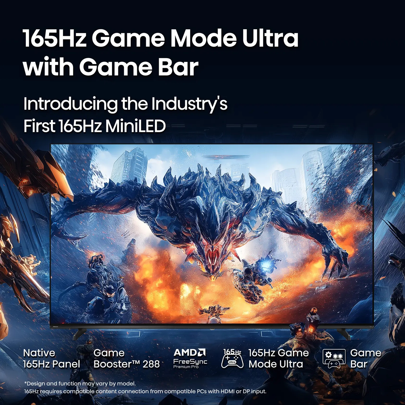 Hisense 55U75QG TV 139.7 cm (55") 4K Ultra HD Smart TV Wi-Fi Black – image 2