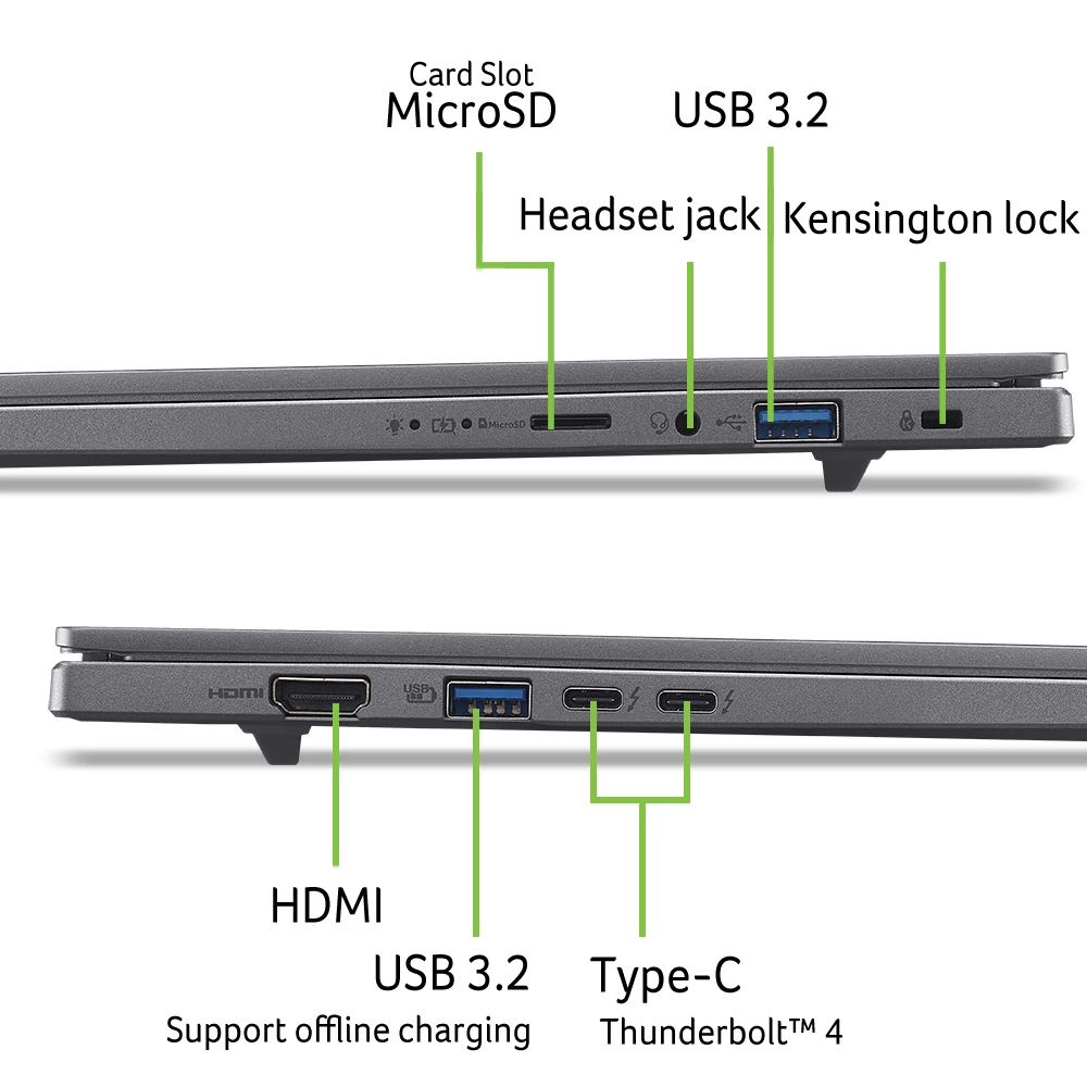 Acer Aspire 16 AI A16-52M-53B3 Copilot+ PC Intel Core Ultra 5 – image 2
