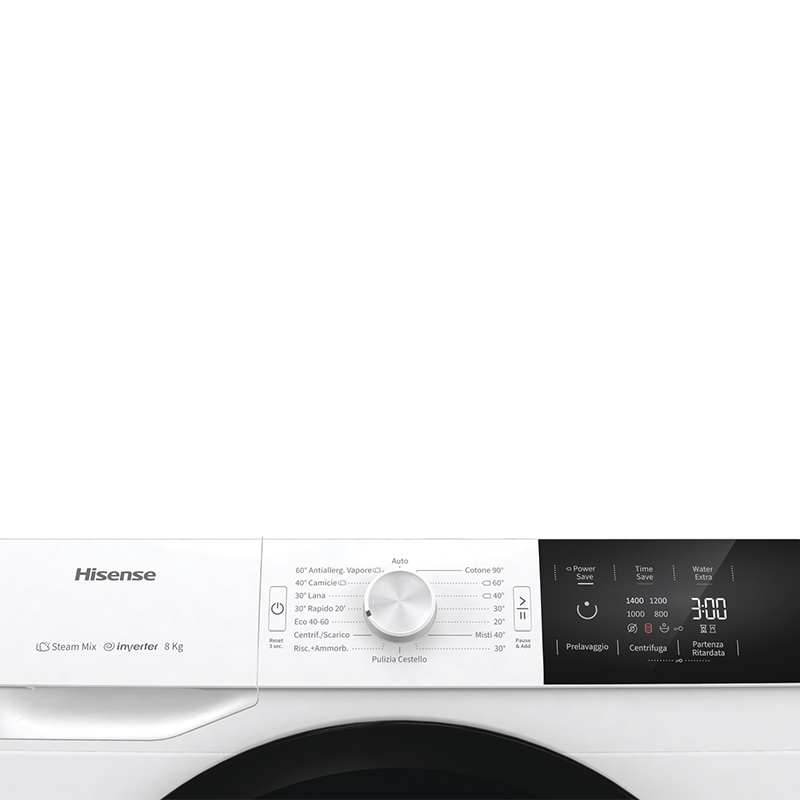 Hisense W80141GEVMJ/S washing machine Front-load – image 3