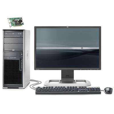HP xw4550 Workstation Bundel – image 1