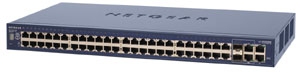 NETGEAR ProSafe 48 Port 10/100 Stackable Smart Switch + 4 Gigabit Ports – image 5