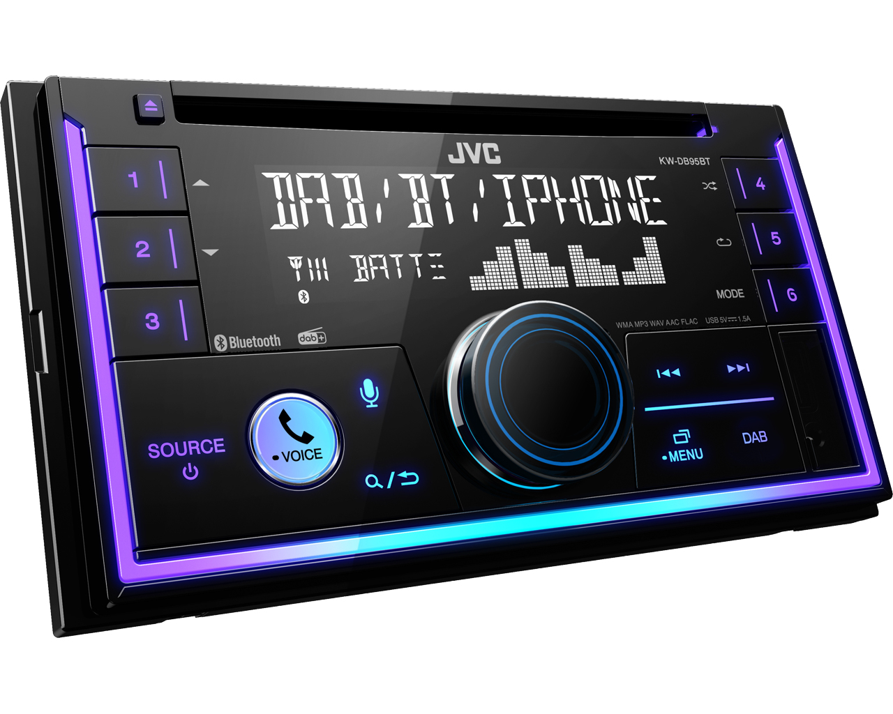 JVC KW-DB95BT Black – image 3