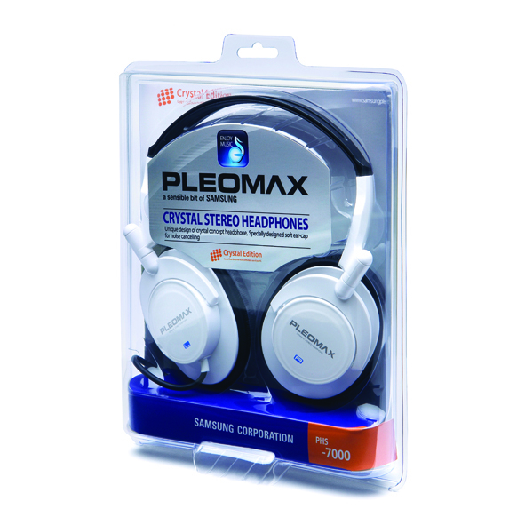 Samsung PHS-7000 Headphones Wired Black, White – image 2