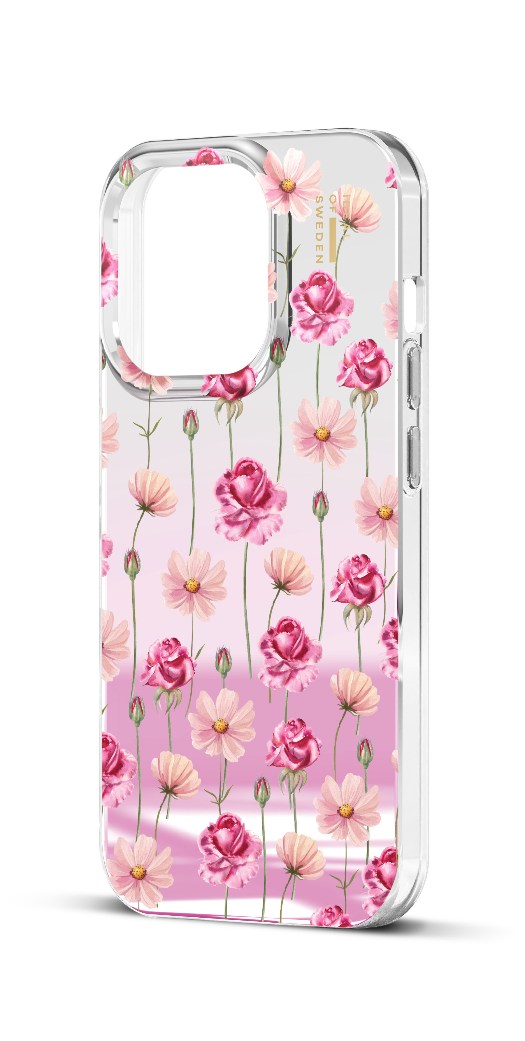 iDeal of Sweden Mirror Case iPhone 15 Pro Rose Blush Floral – image 1
