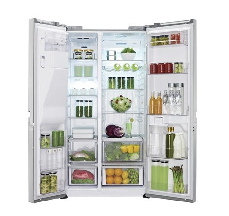 LG GSL545SWYZ side-by-side refrigerator Freestanding White – image 2
