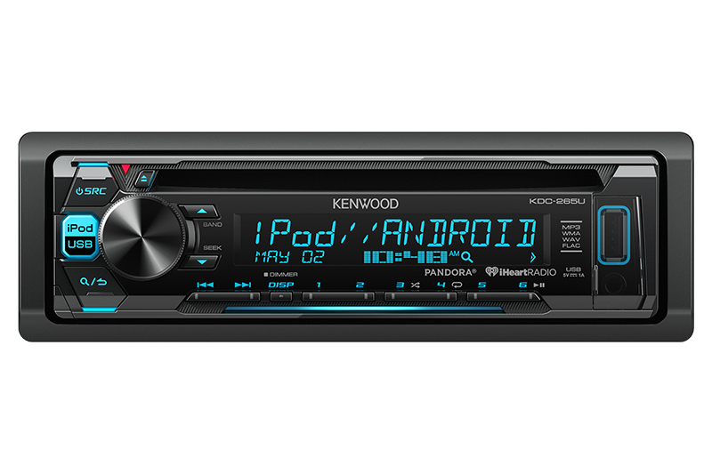 Kenwood KDC-265U car media receiver Black