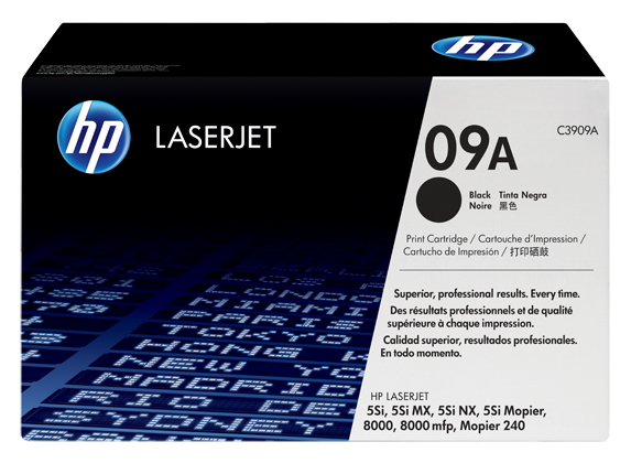 HP C3909A toner cartridge 1 pc(s) Original Black