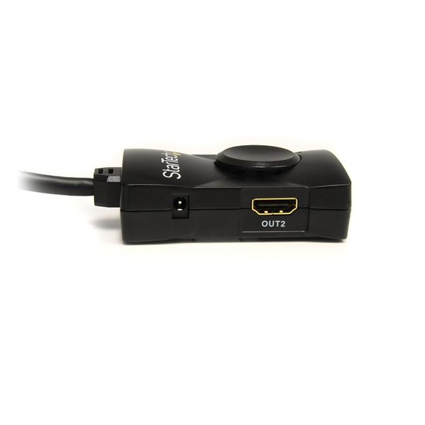 StarTech.com 2 Port HDMI Video Splitter with Audio - USB Powered – image 2