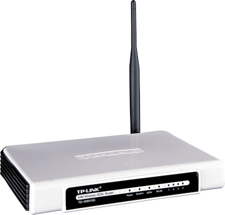 TP-Link TD-W8910GB wireless router Fast Ethernet Black, White