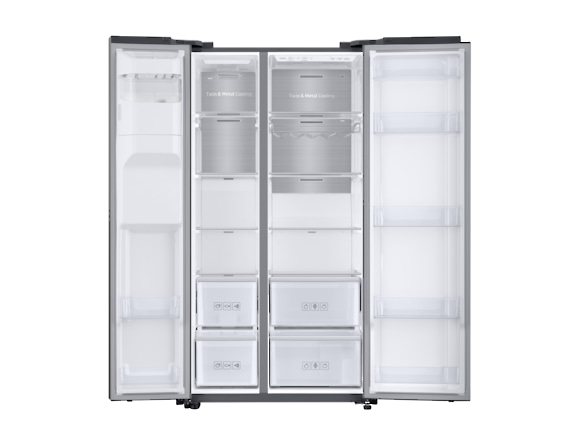 Samsung RS68N8240SL side-by-side refrigerator Freestanding – image 2