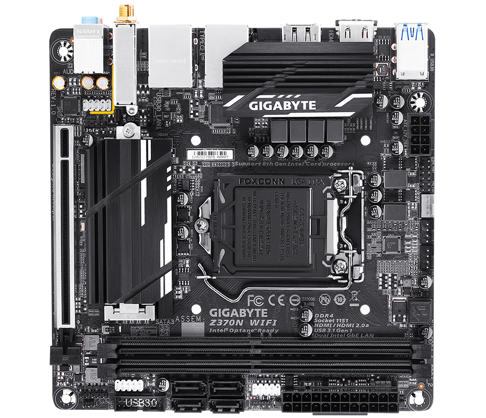 GIGABYTE Z370N WIFI (rev. 1.0) – image 2