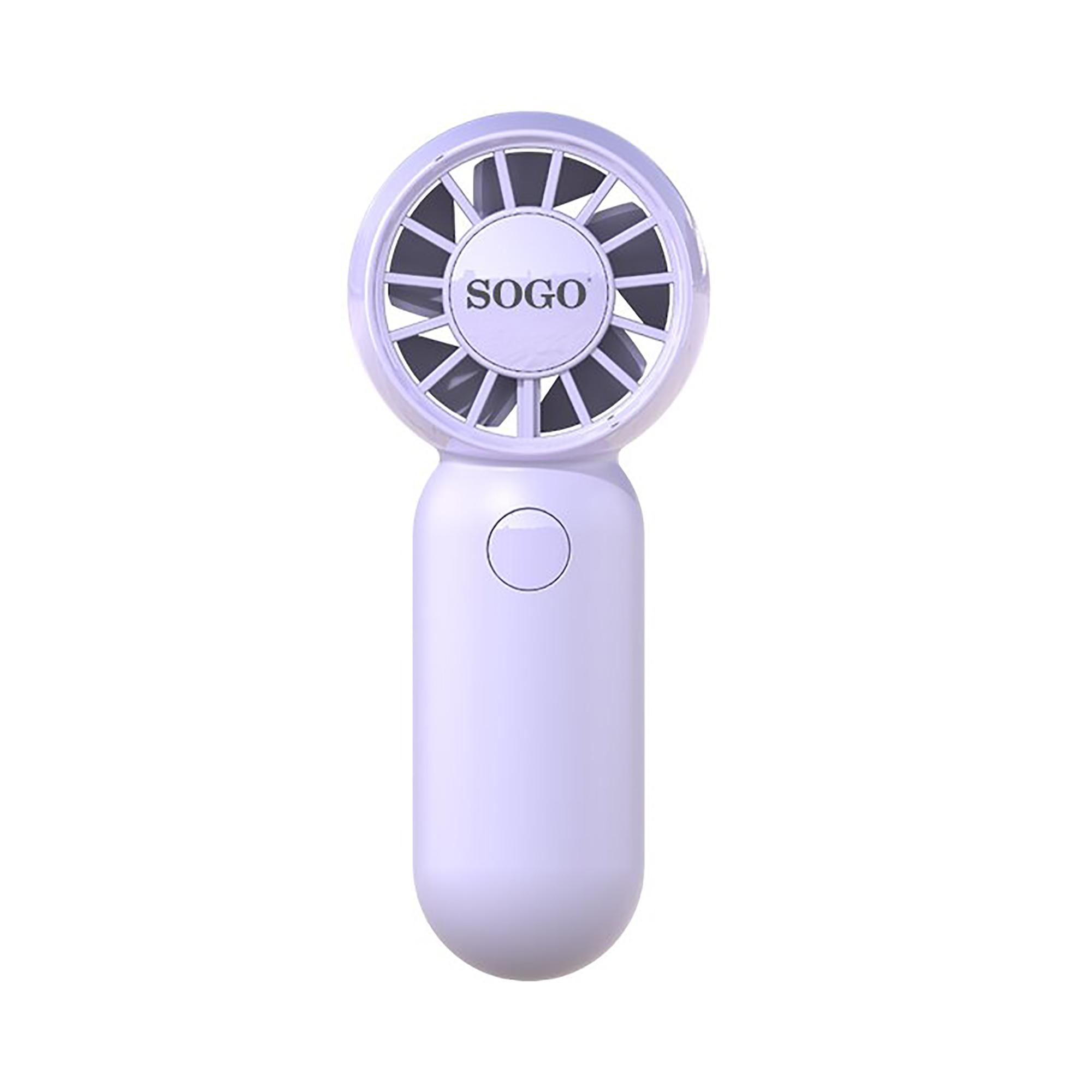 Sogo VEN-SS-21145-PU personal handheld mister/fan Purple Handheld fan – image 1