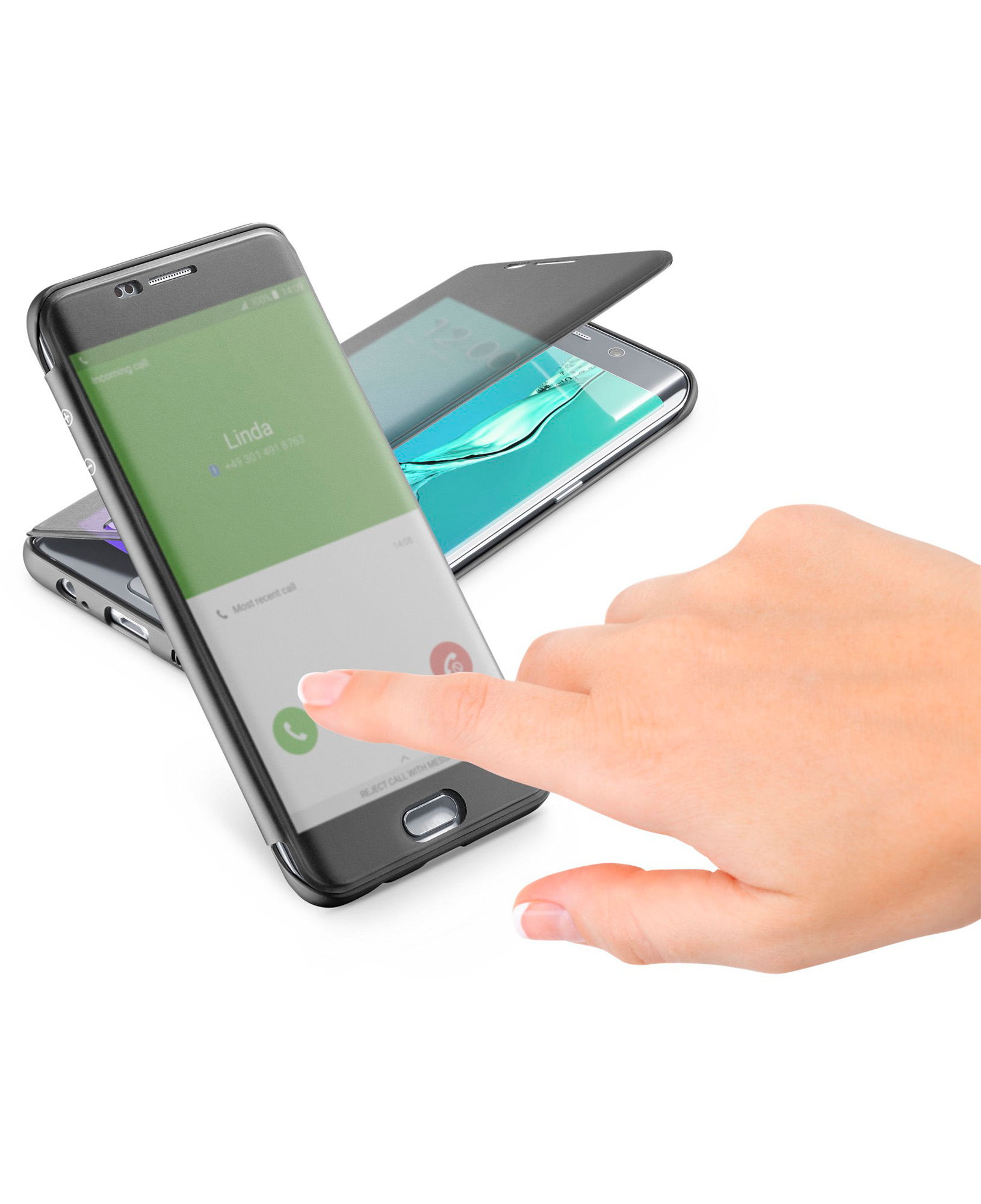Cellularline Book Touch - Galaxy S6 Edge Plus