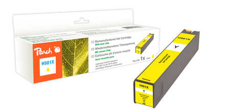 Peach 0F320020 ink cartridge 1 pc(s) Compatible Yellow