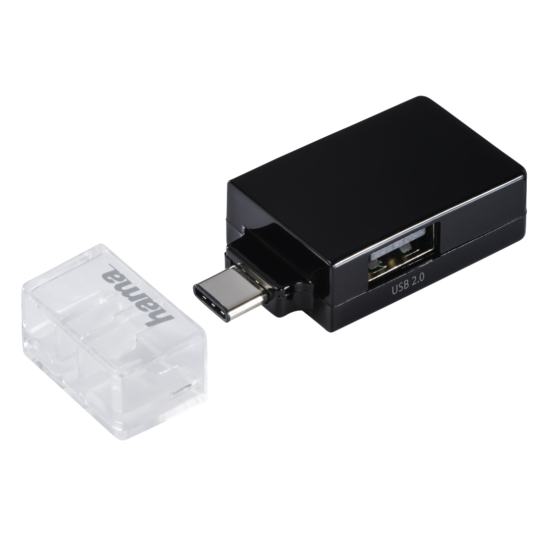 Hama Pocket USB 3.2 Gen 1 (3.1 Gen 1) Type-C 5000 Mbit/s Black – image 1