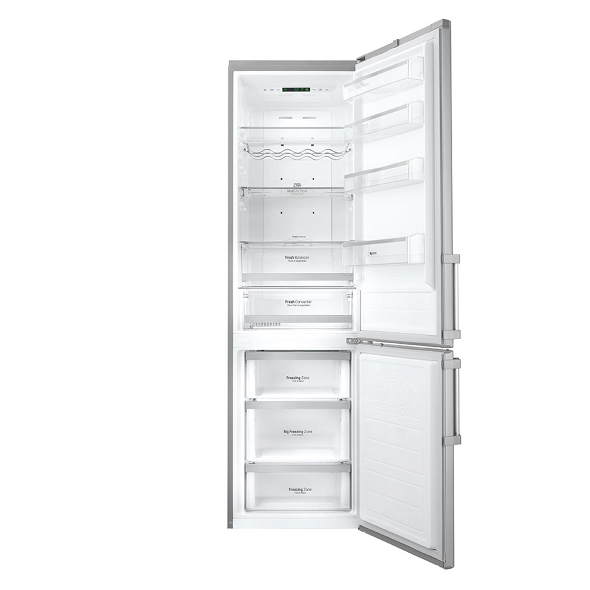 LG GBB60NSZHE fridge-freezer Freestanding – image 2