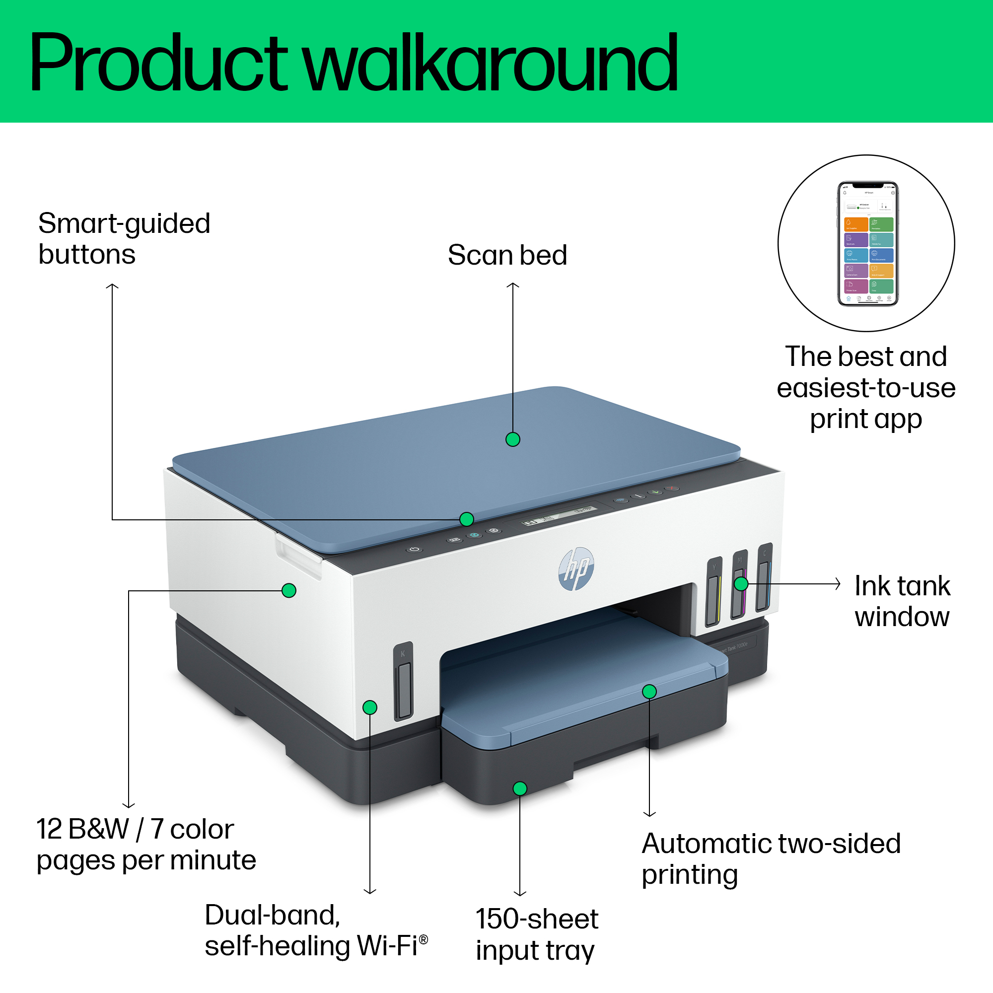 HP Smart Tank 6005 All in One Printer – image 5