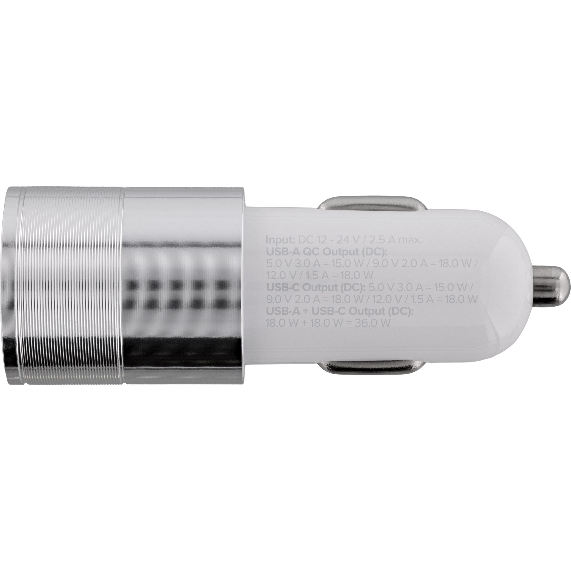 InLine USB car charger power-adaptor Quick Charge 3.0, white – image 4