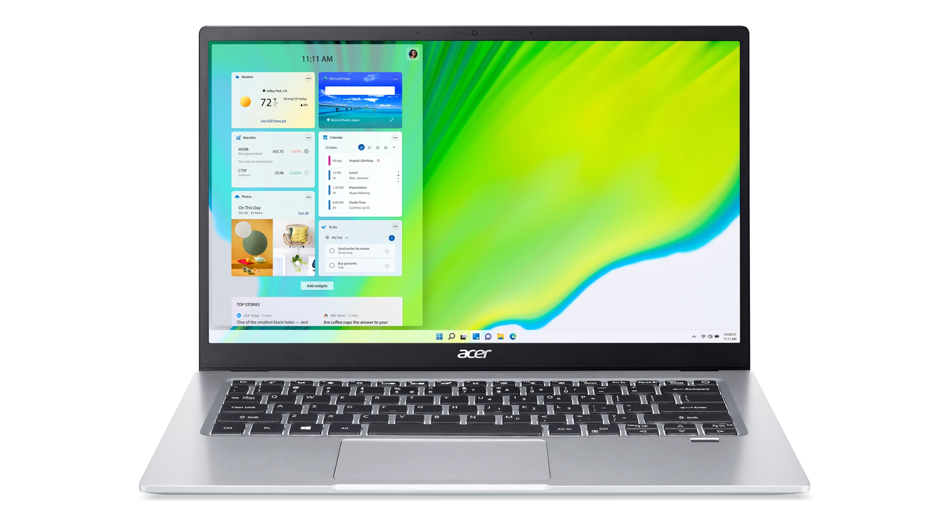 Acer Swift 1 SF114-34-P18T Intel® Pentium® Silver N6000 Laptop