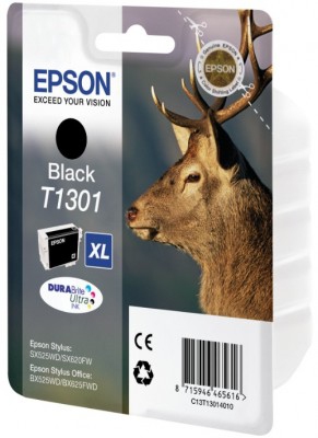 Epson Stag Singlepack Black T1301 DURABrite Ultra Ink – image 2