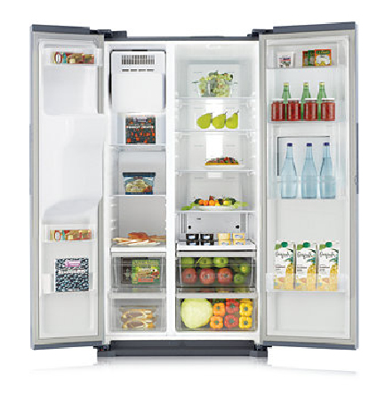 Samsung RS7578THCSL side-by-side refrigerator Freestanding – image 3