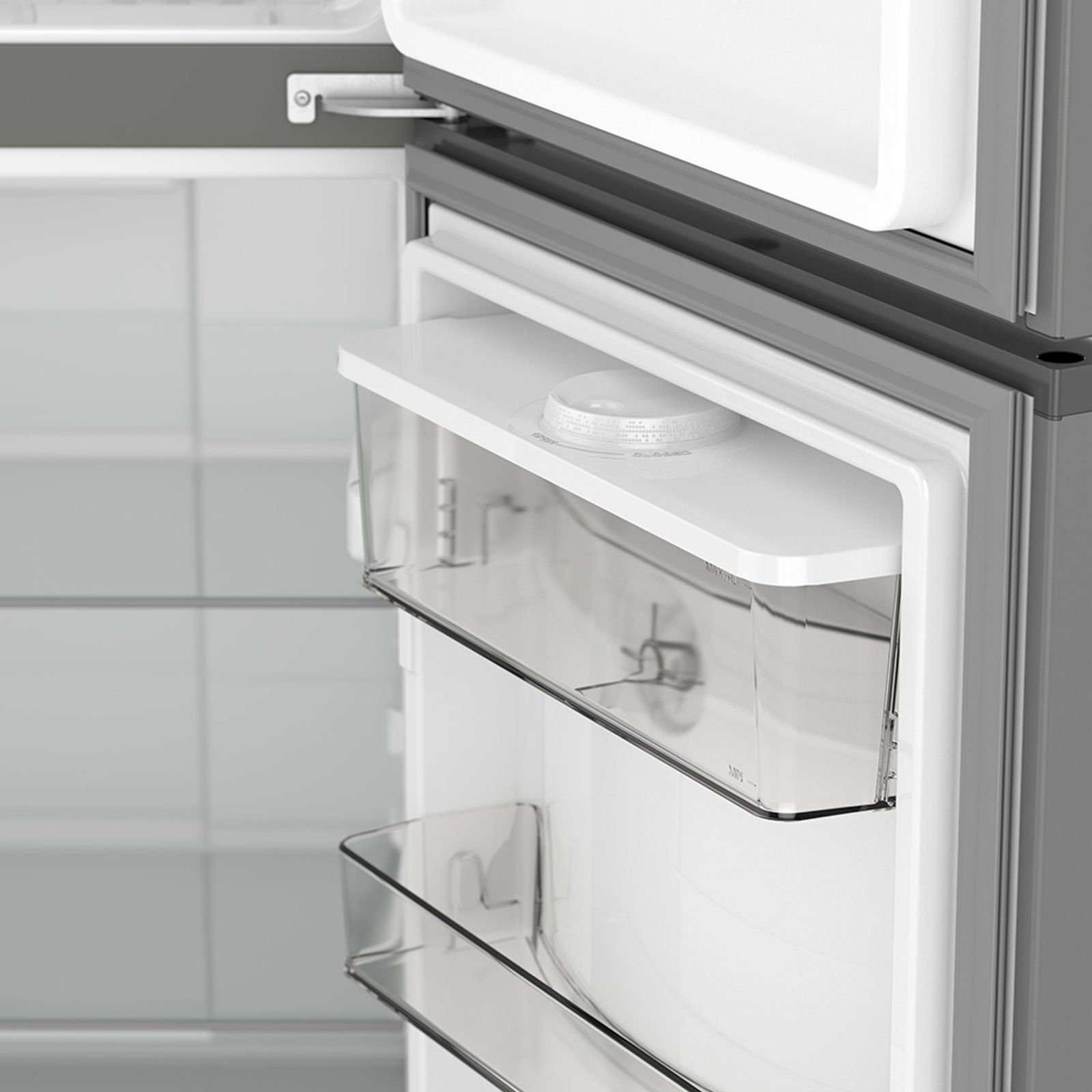 Whirlpool WT1133M fridge-freezer Freestanding Stainless steel – image 8