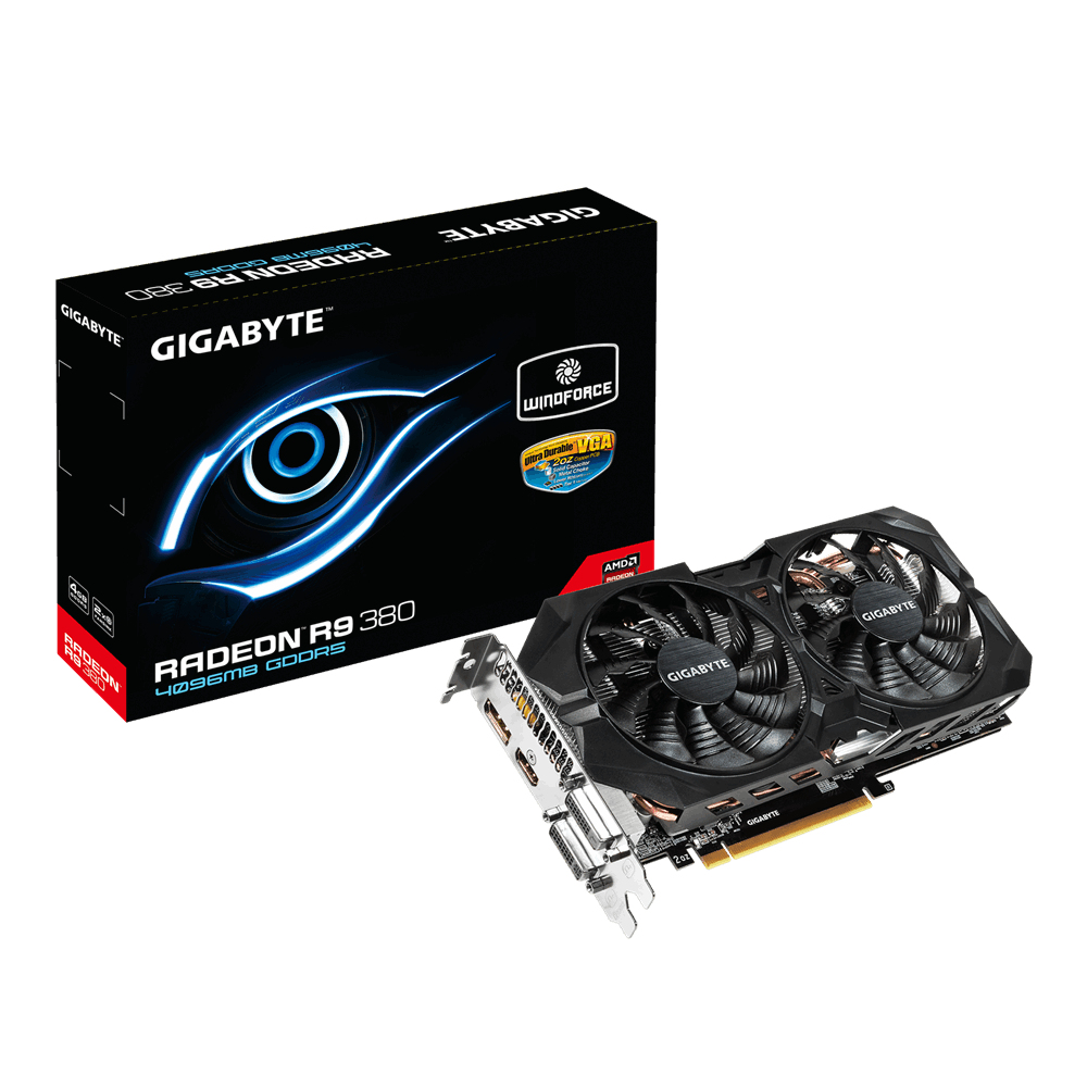 GIGABYTE GV-R938WF2-4GD AMD Radeon R9 380 – image 1