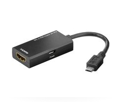 Microconnect USBABMICROHDMI2 USB graphics adapter Black