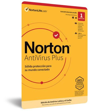 TMNR-036 ESD NORTON ANTIVIRUS PLUS/ 1 DISPOSITIVO/ 1 AÑO/ DESCARGA DIGITAL