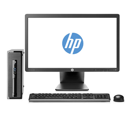 HP 400 G1 SFF + EliteDisplay E201