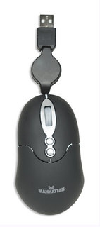 Manhattan MM3 mouse USB Type-A Optical 800 DPI – image 3