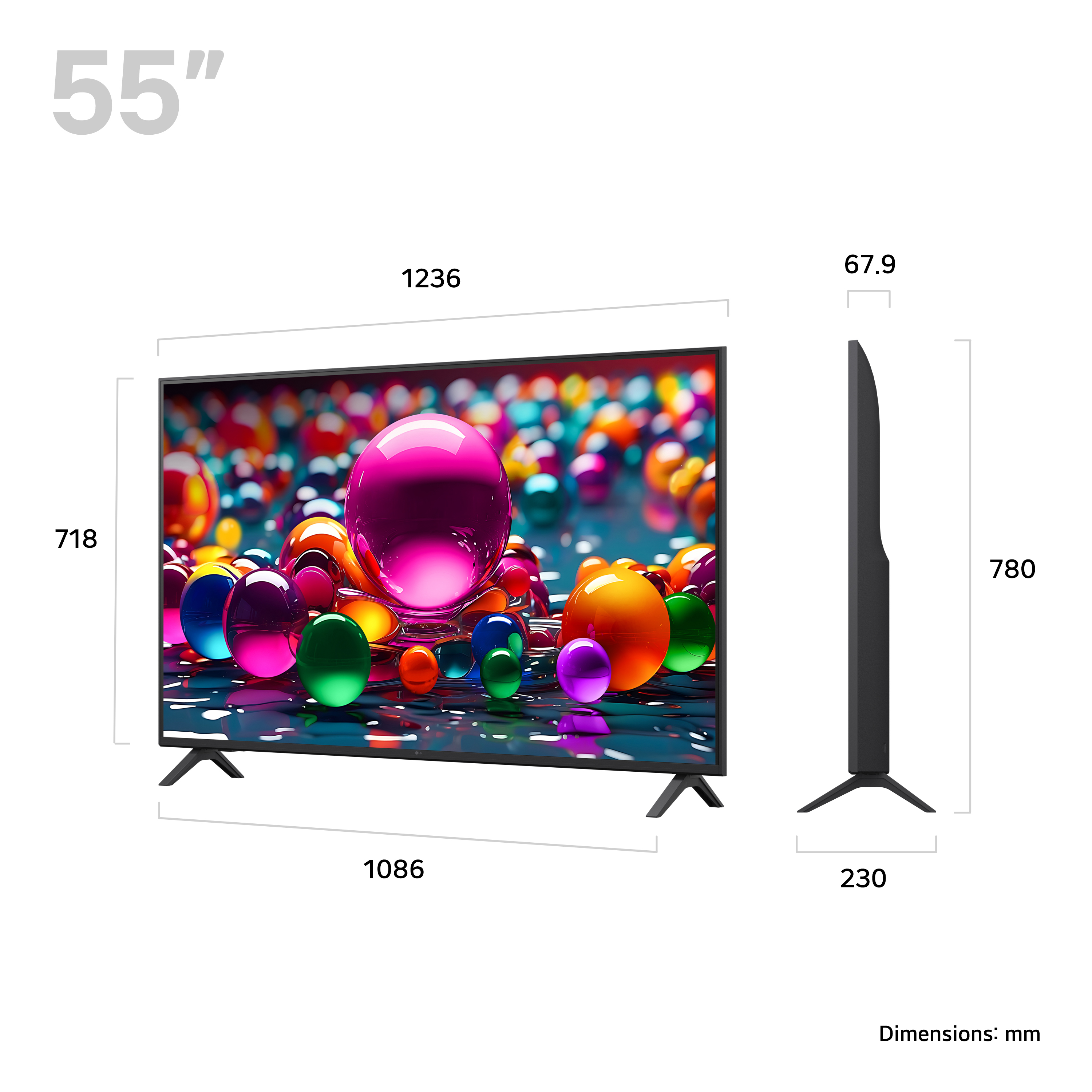 LG 55UA75006LA TV LED 55 (139 cm) 4K — photo 2
