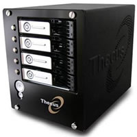 Origin Storage Thecus N4100+ 4bay NAS device with 1000GB